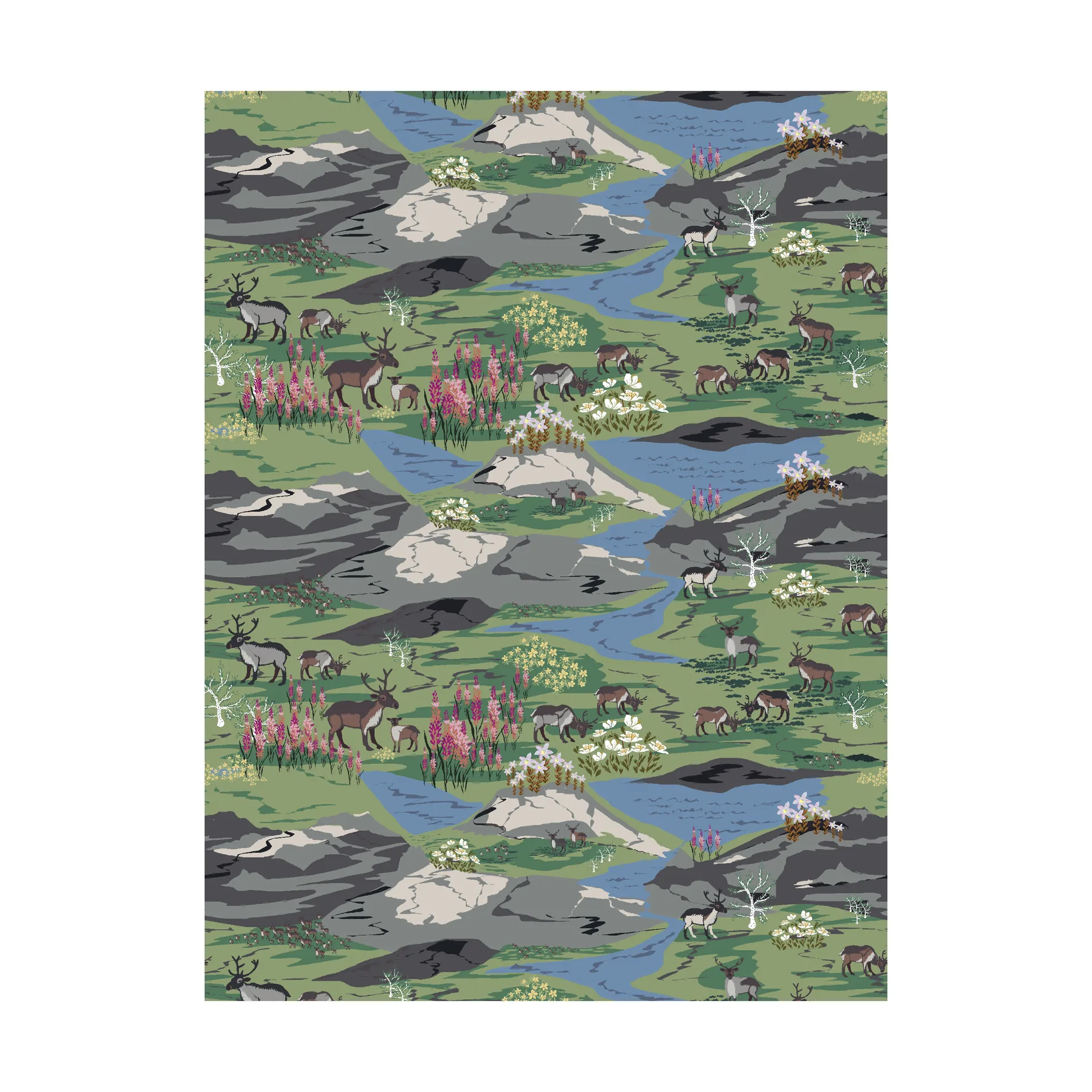 Tela Fjällängar, Verde Arvidssons Textil