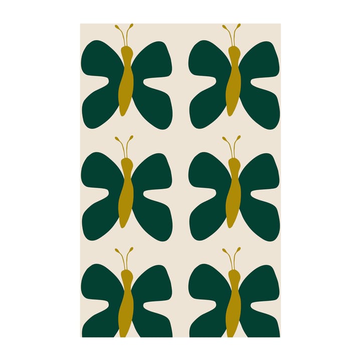 Tela Fjäril - Verde-Amarillo - Arvidssons Textil