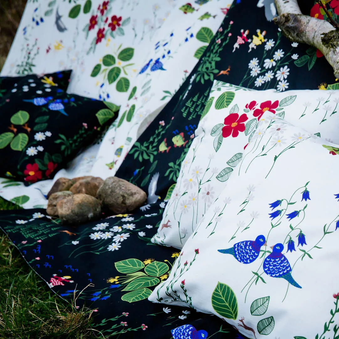 Tela Himlajorden, blanco Arvidssons Textil