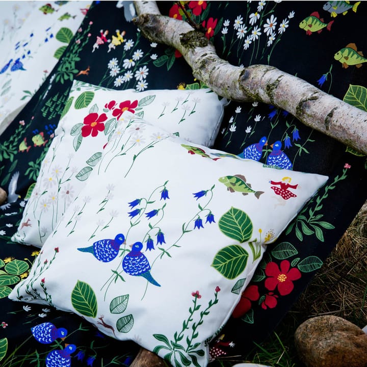 Tela Himlajorden, negro Arvidssons Textil