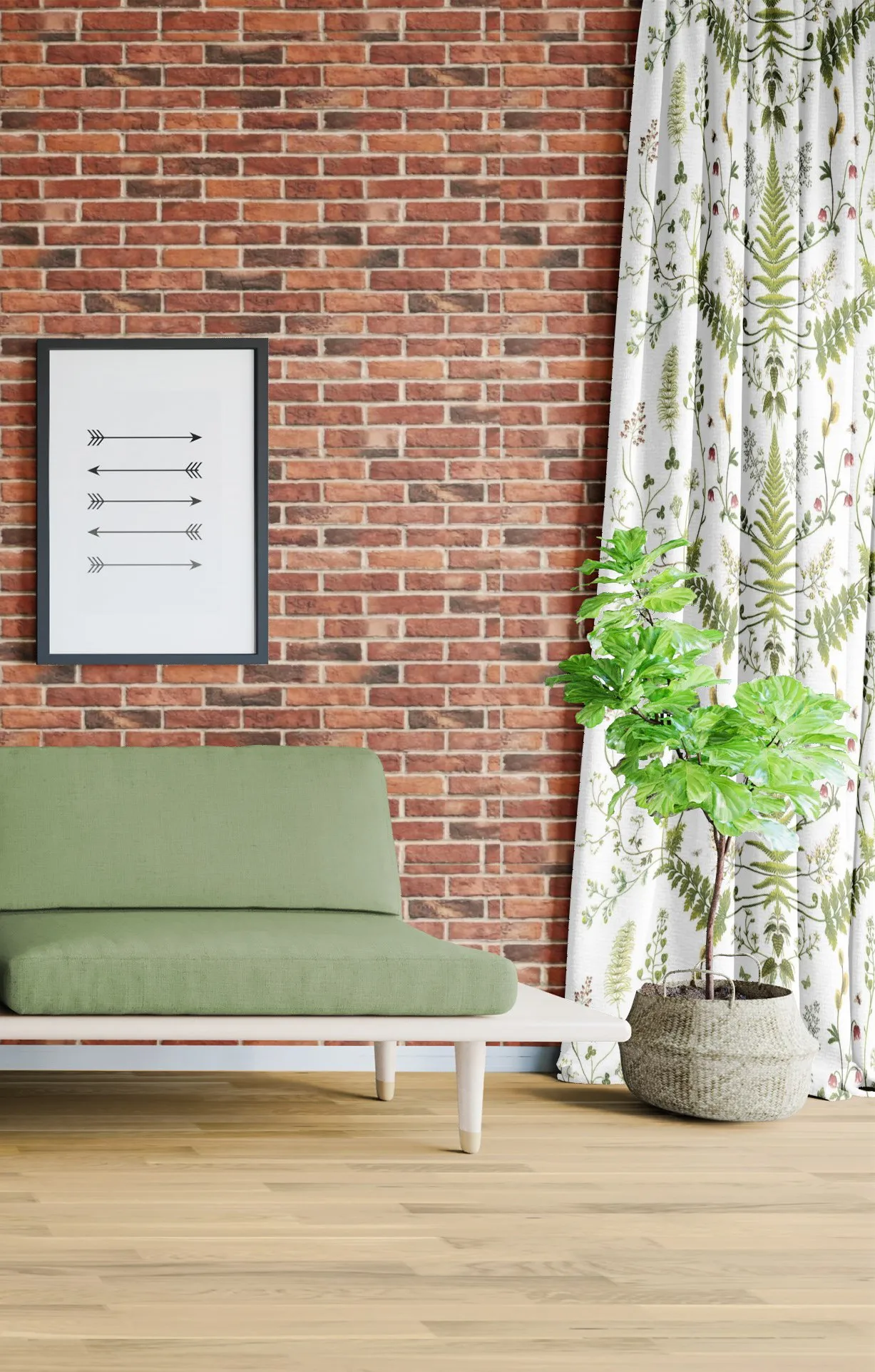 Tela I hagen, verde Arvidssons Textil