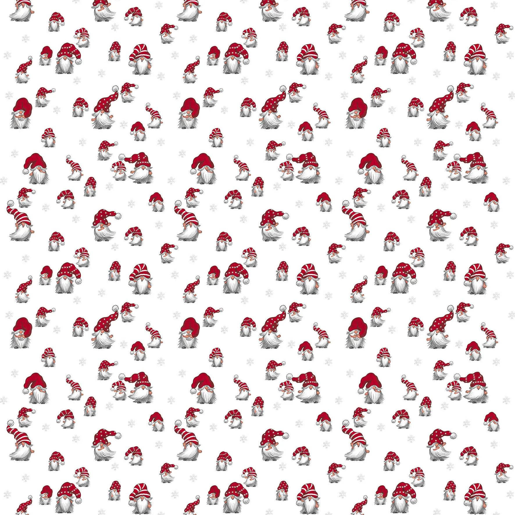 Tela Julian, Off white-rojo Arvidssons Textil