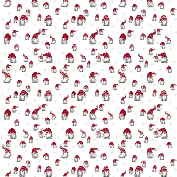 Tela Julian - Off white-rojo - Arvidssons Textil