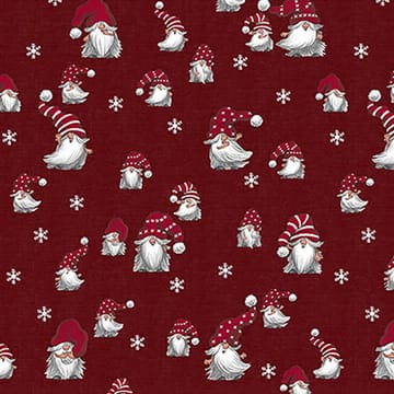 Tela Julian - rojo - Arvidssons Textil