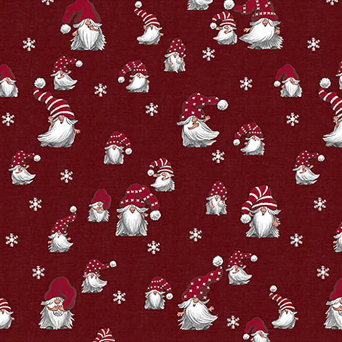 Tela Julian, rojo Arvidssons Textil