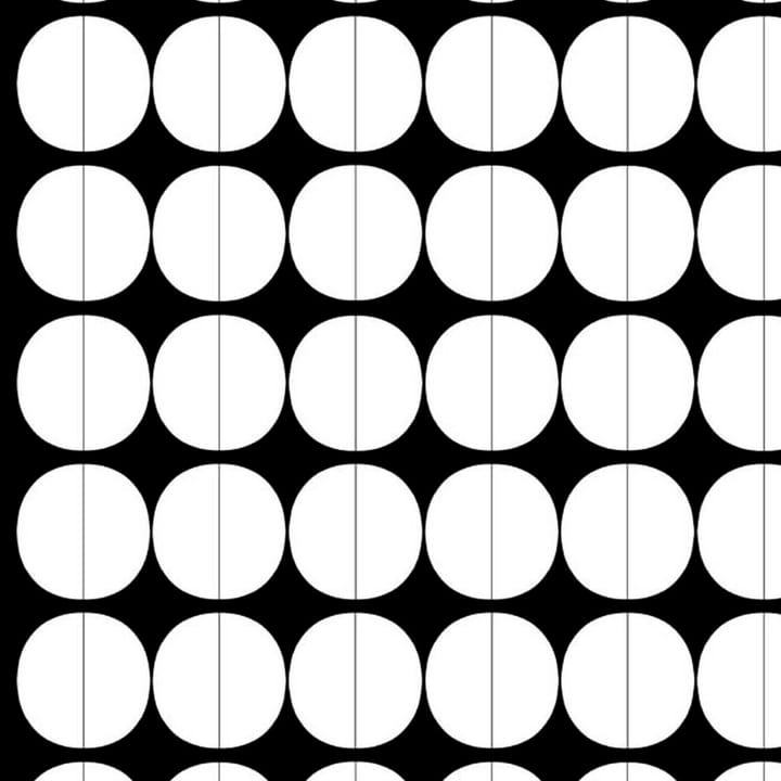 Tela Lane, círculos blancos Arvidssons Textil