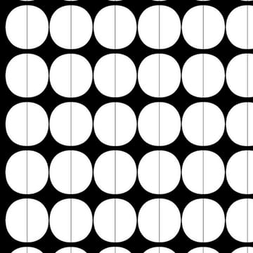Tela Lane - círculos blancos - Arvidssons Textil