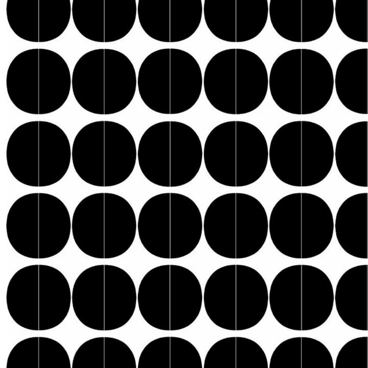 Tela Lane, círculos negros Arvidssons Textil