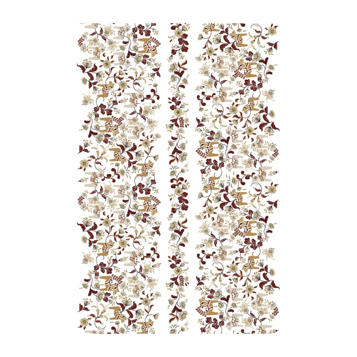 Tela Leksand Bård - Rojo-Beige - Arvidssons Textil