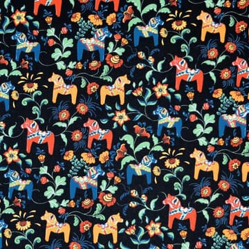 Tela Leksand mini - negro - Arvidssons Textil