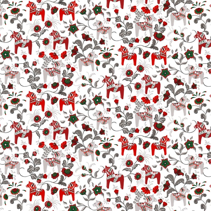 Tela Leksand - rojo vino - Arvidssons Textil