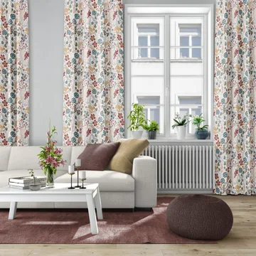 Tela Lyckeflykt - Óxido-Marrón - Arvidssons Textil