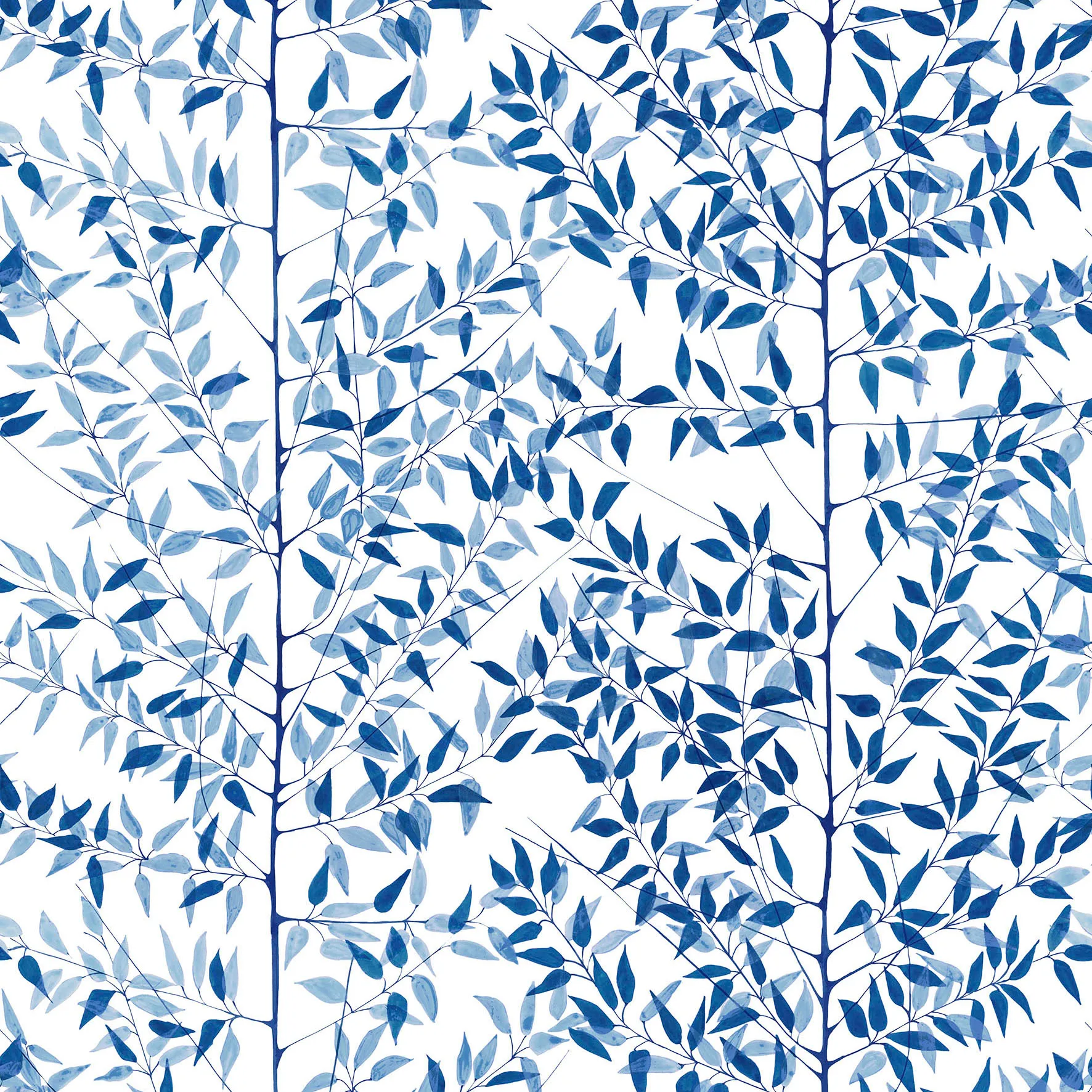 Tela När staren kom, azul Arvidssons Textil