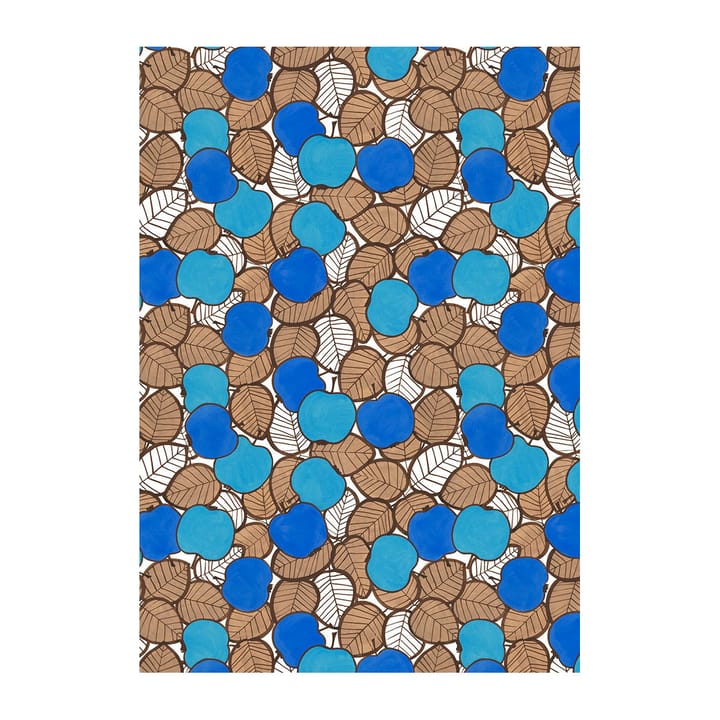 Tela Päppel - Verde-Azul - Arvidssons Textil