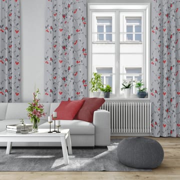 Tela Paradisäpplen - gris-rojo - Arvidssons Textil