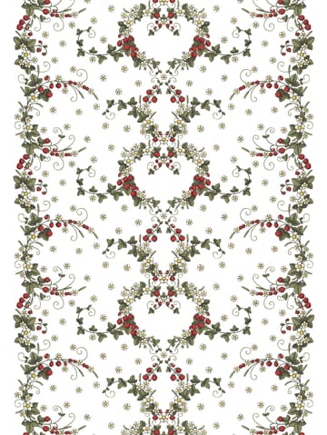 Tela Smultronstället - Offwhite - Arvidssons Textil