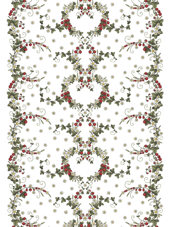 Tela Smultronstället - Offwhite - Arvidssons Textil