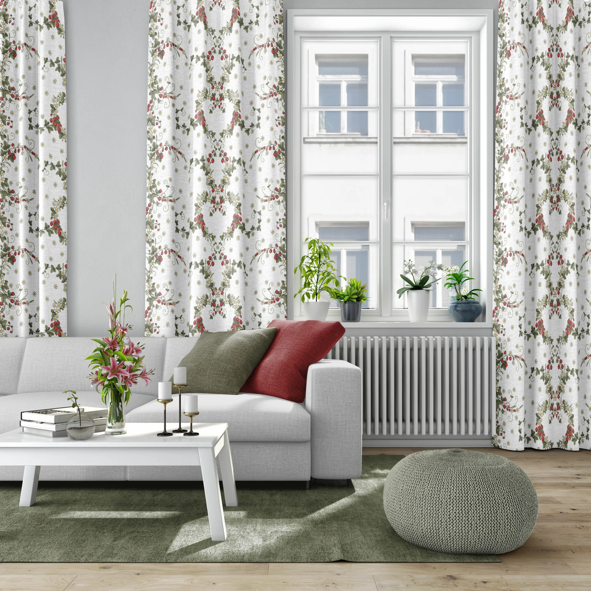 Tela Smultronstället, Offwhite Arvidssons Textil