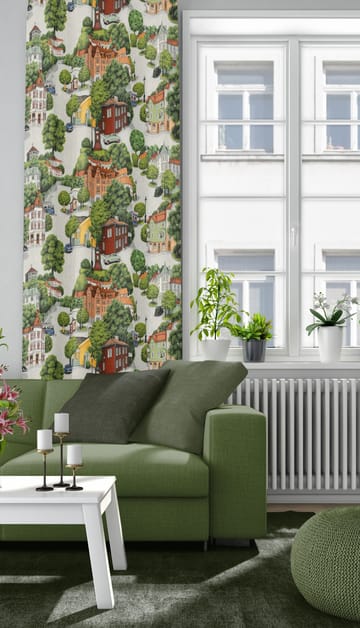 Tela Sommarstad - verde - Arvidssons Textil