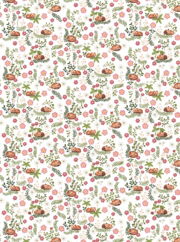 Tela Sova räv - verde-rosa - Arvidssons Textil