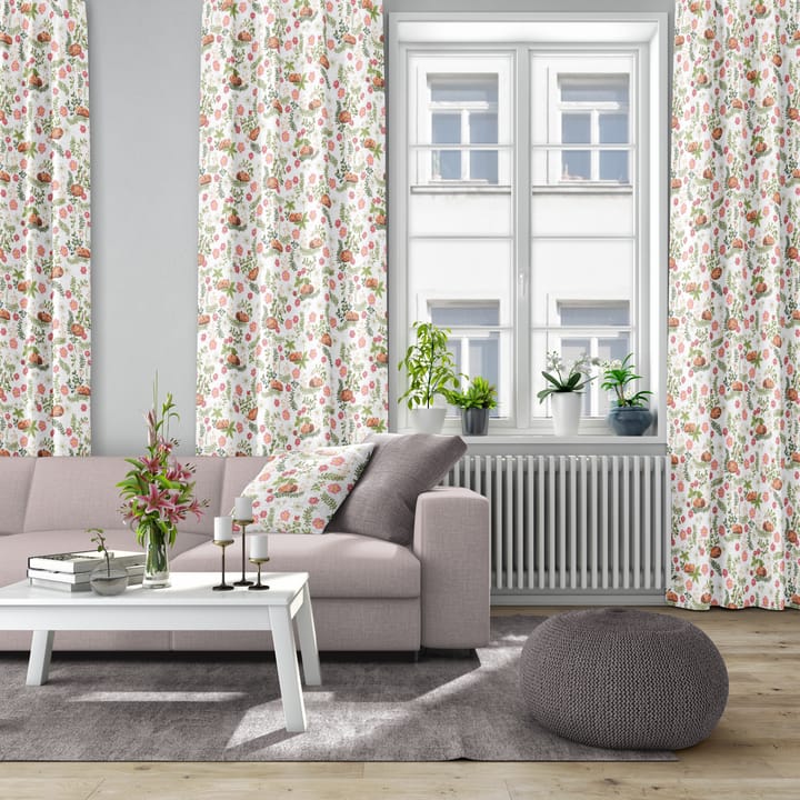 Tela Sova räv, verde-rosa Arvidssons Textil