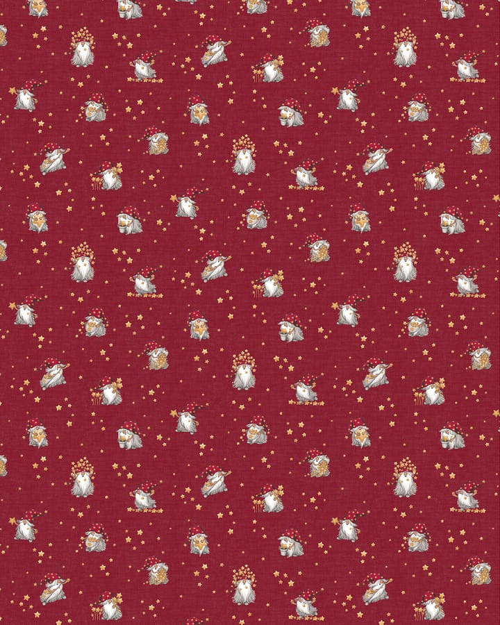 Tela Stjärnglans - rojo - Arvidssons Textil