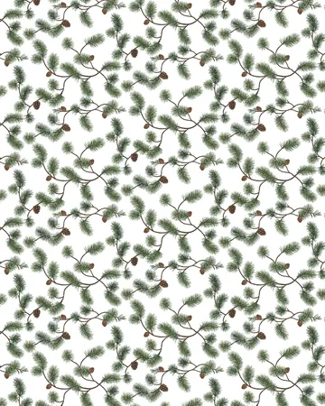 Tela Tallegren - verde - Arvidssons Textil