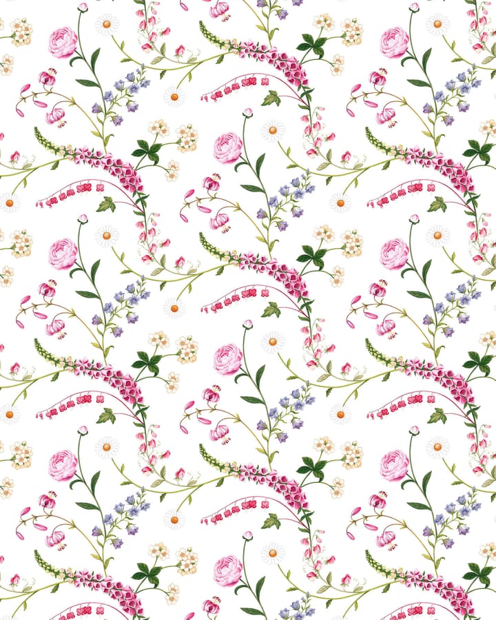 Tela Trädgårdsblom, Rosa Arvidssons Textil