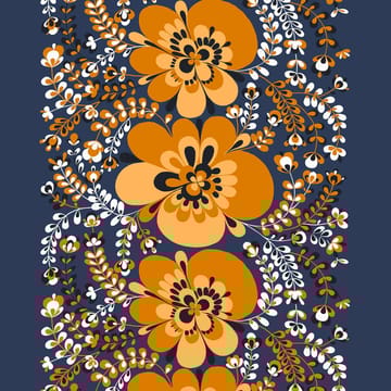 Tela Viveka - naranja-azul - Arvidssons Textil