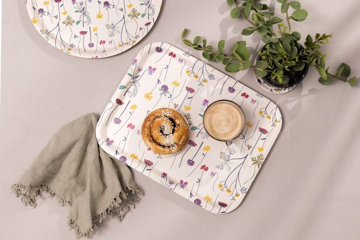 4 Posavasos Herbarium Ø11 cm, Off-white Åry Home