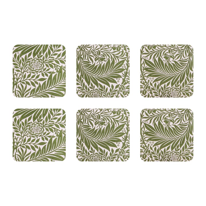 6 Posavasos Larkspur - 10x10 cm - Åry Home