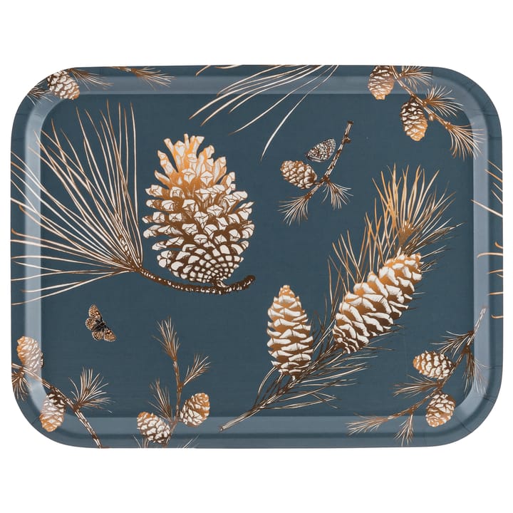 Bandeja Pine Cone 28x36 cm - Thunder blue - Åry Home