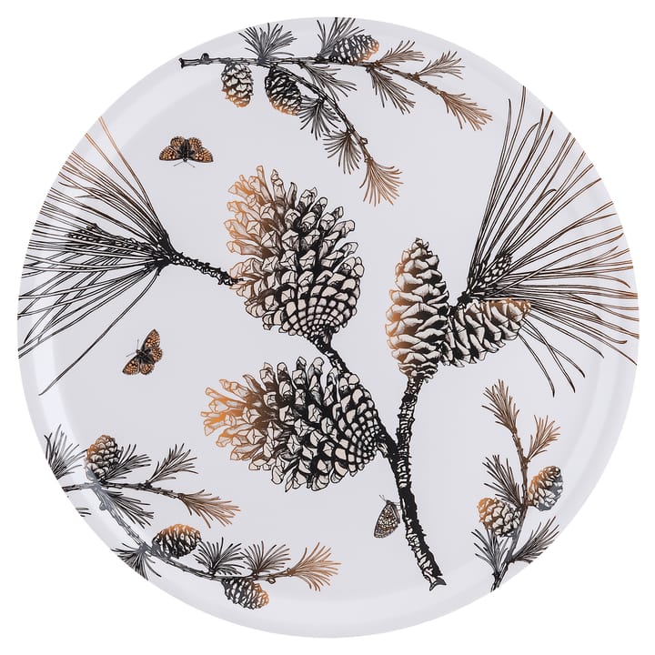 Bandeja Pine Cone Ø 38 cm - Cotton white - Åry Home