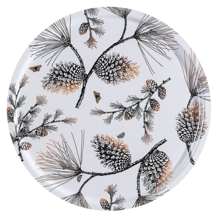 Bandeja Pine Cone Ø 65 cm - Cotton white - Åry Home