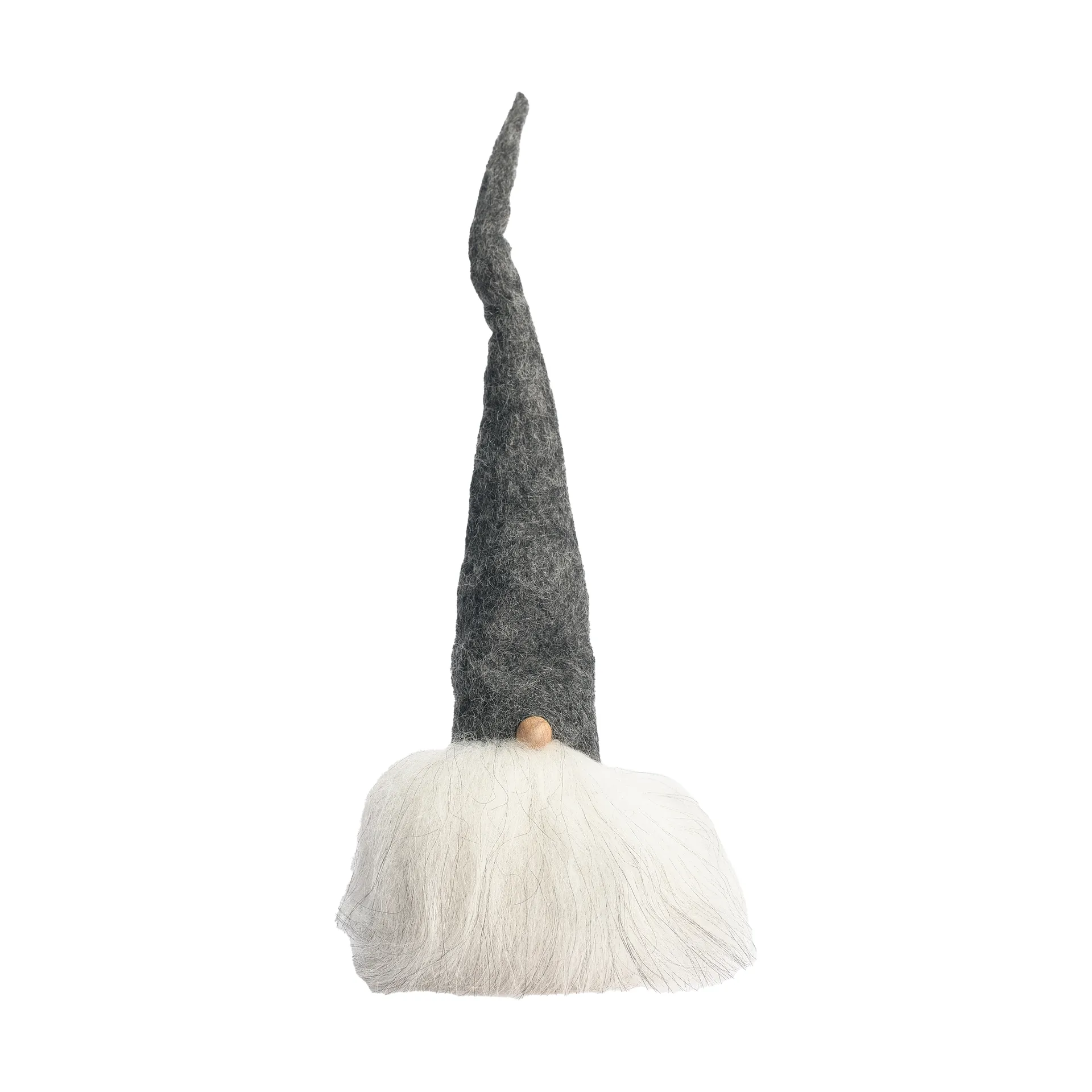 Duende navideño con barba, Gris/gris, pequeño Åsas tomtebod