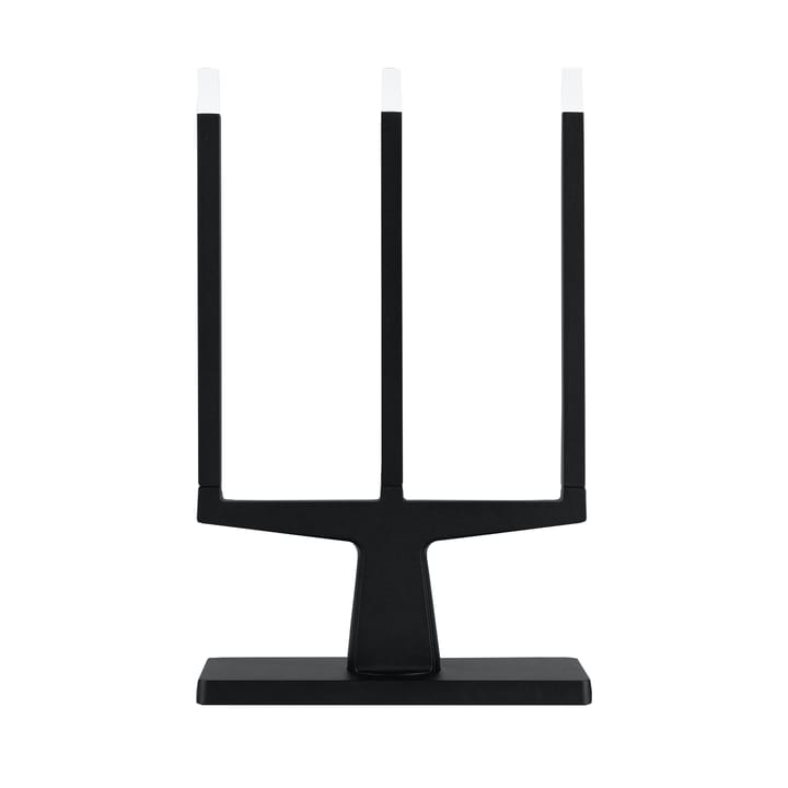 Candelabro de Adviento Adventure 3 brazos - negro - Ateljé Lyktan