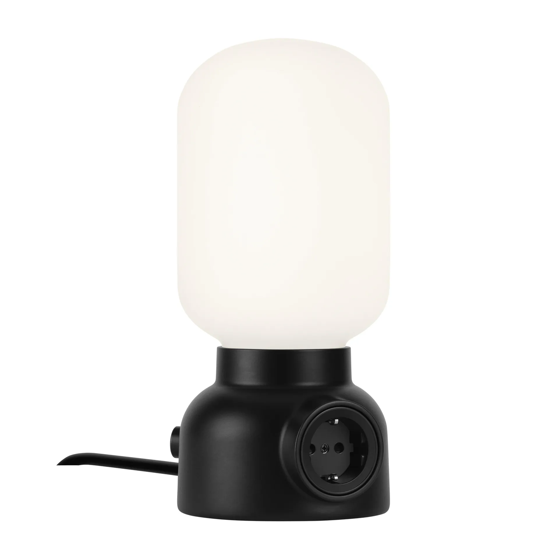 Lámpara de mesa Plug Lamp, negro Ateljé Lyktan