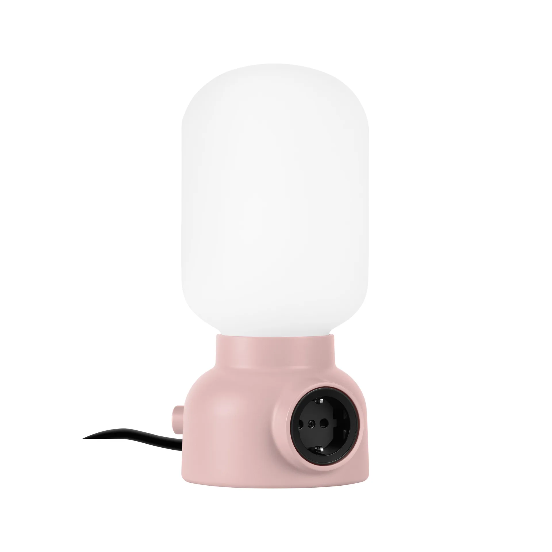 Lámpara de mesa Plug Lamp, rosa polvo Ateljé Lyktan