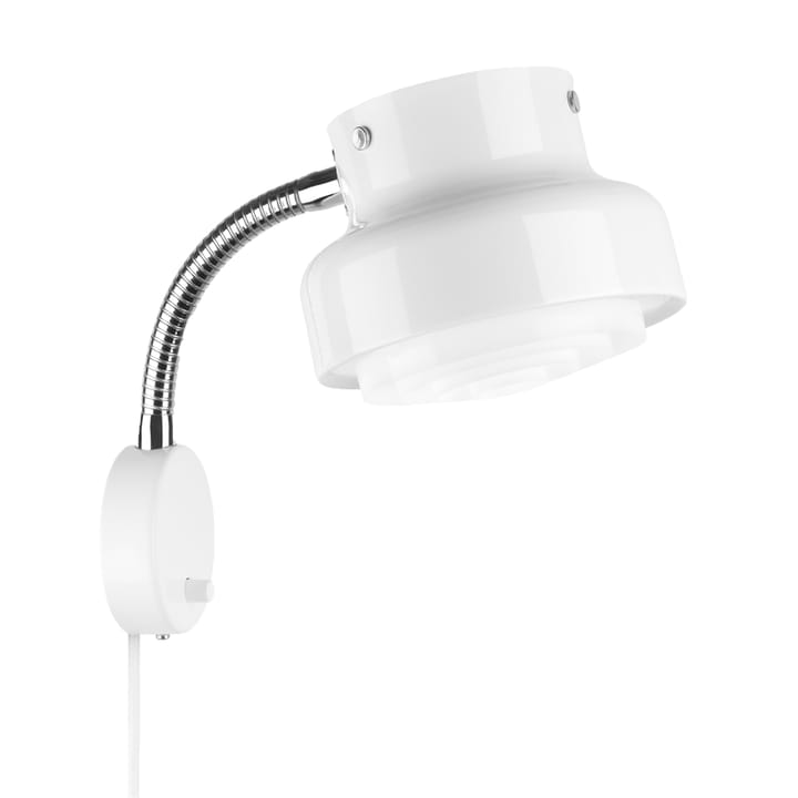 Lámpara de pared Bumling mini Ø19 cm - blanco - Atelje Lyktan