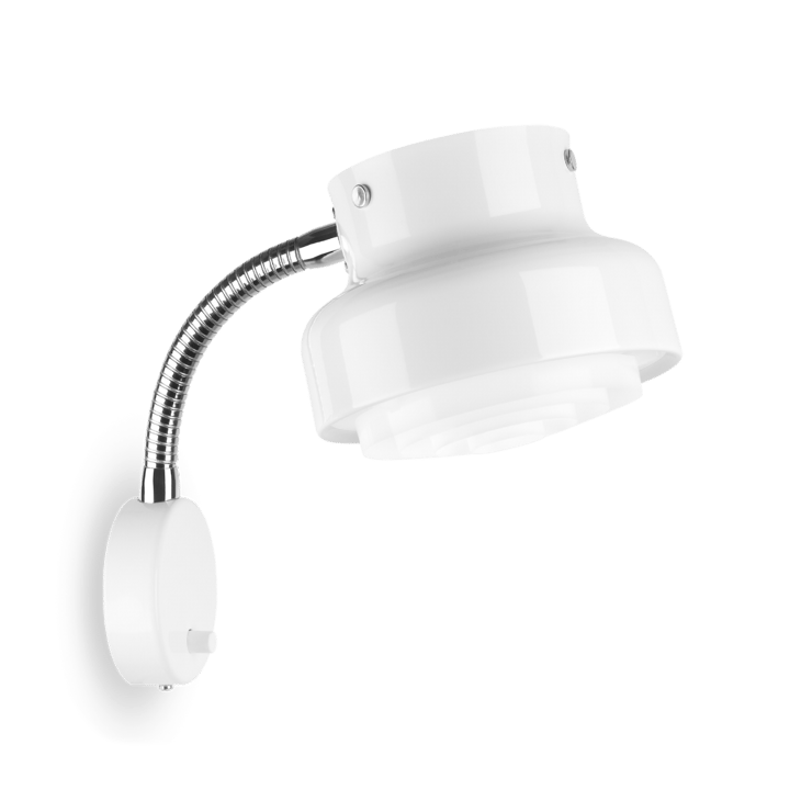 Lámpara de pared Bumling mini Ø19 cm, blanco Ateljé Lyktan