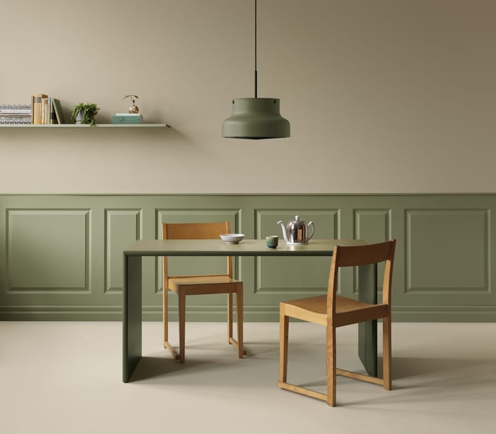 Lámpara de techo Bumling 40cm, verde polvo Ateljé Lyktan