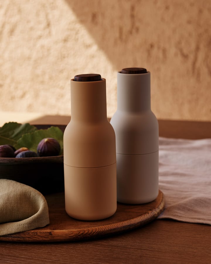 2 molinillos de especias Bottle, Barley-nogal Audo Copenhagen