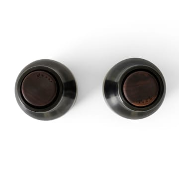 2 Molinillos de especias Bottle Grinder metal - Bronzed brass (tapa de nogal) - Audo Copenhagen