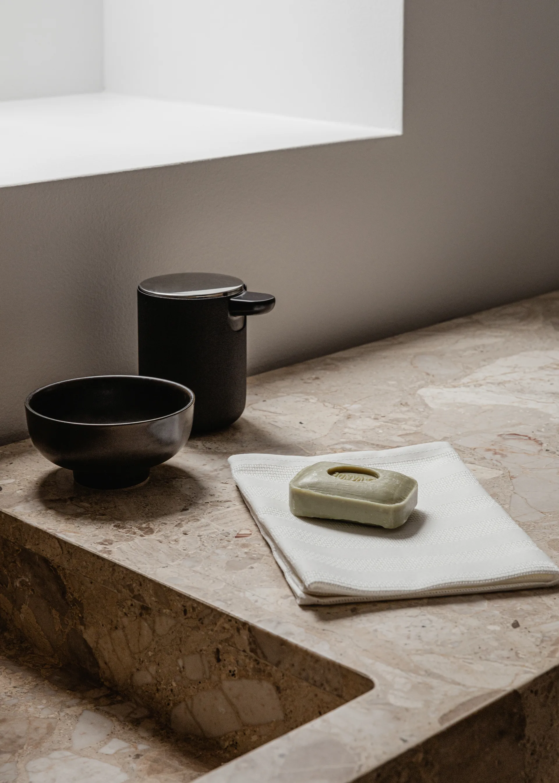 2 Paños de cocina Graphium 40x64 cm, Ecru Audo Copenhagen