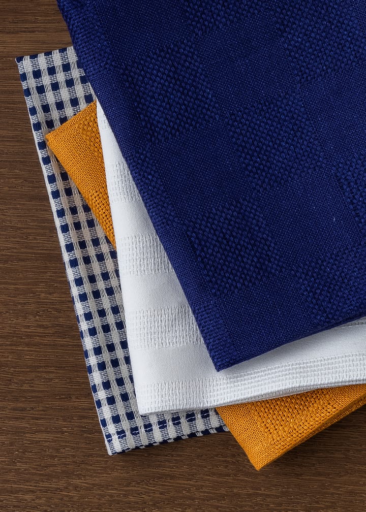2 Paños de cocina Troides 40x67 cm, Indigo-white Audo Copenhagen