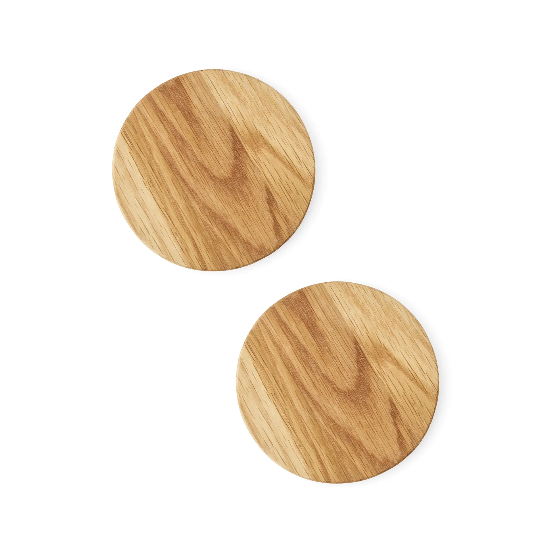 2 Posavasos de madera New Norm, roble aceitado Audo Copenhagen