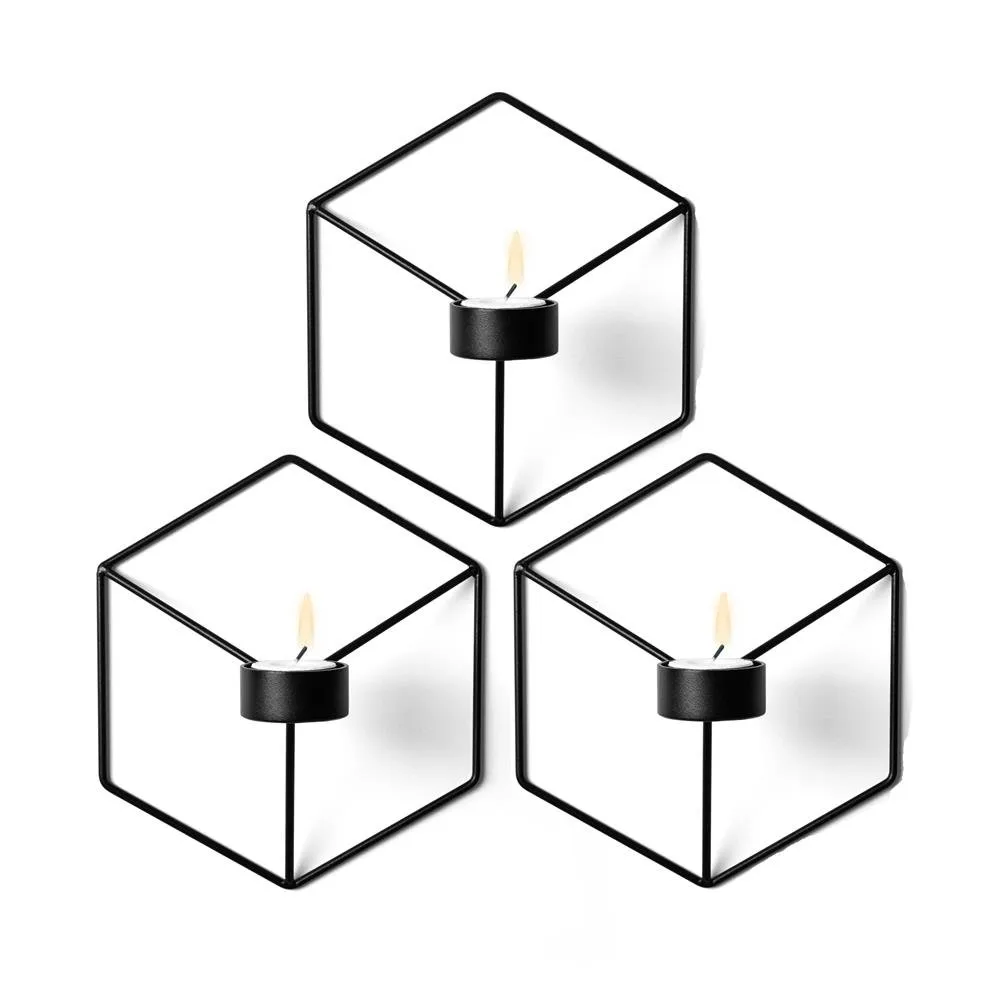 3 Candelabros de pared POV negro Audo Copenhagen