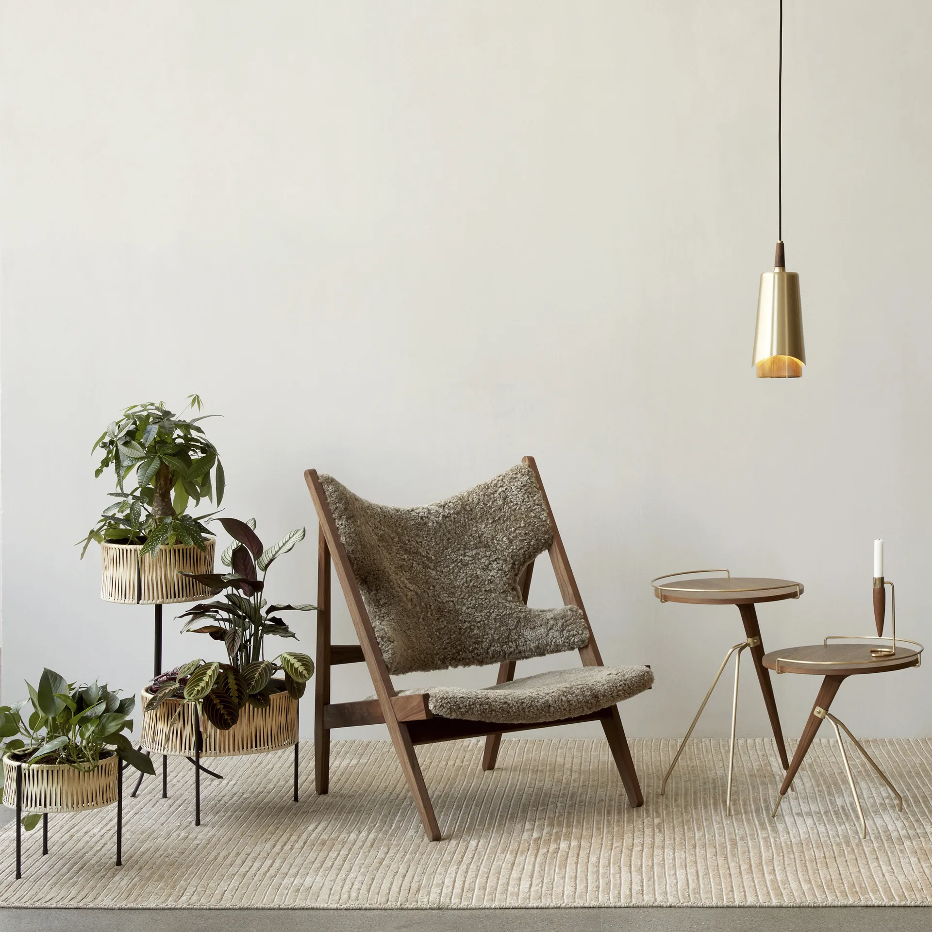 Alfombra Houkime 170x240 cm, Beige Audo Copenhagen