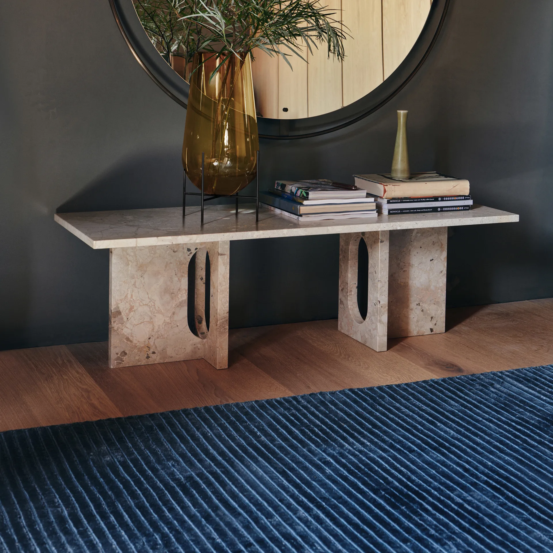 Alfombra Houkime 200x300 cm, Midnight Audo Copenhagen