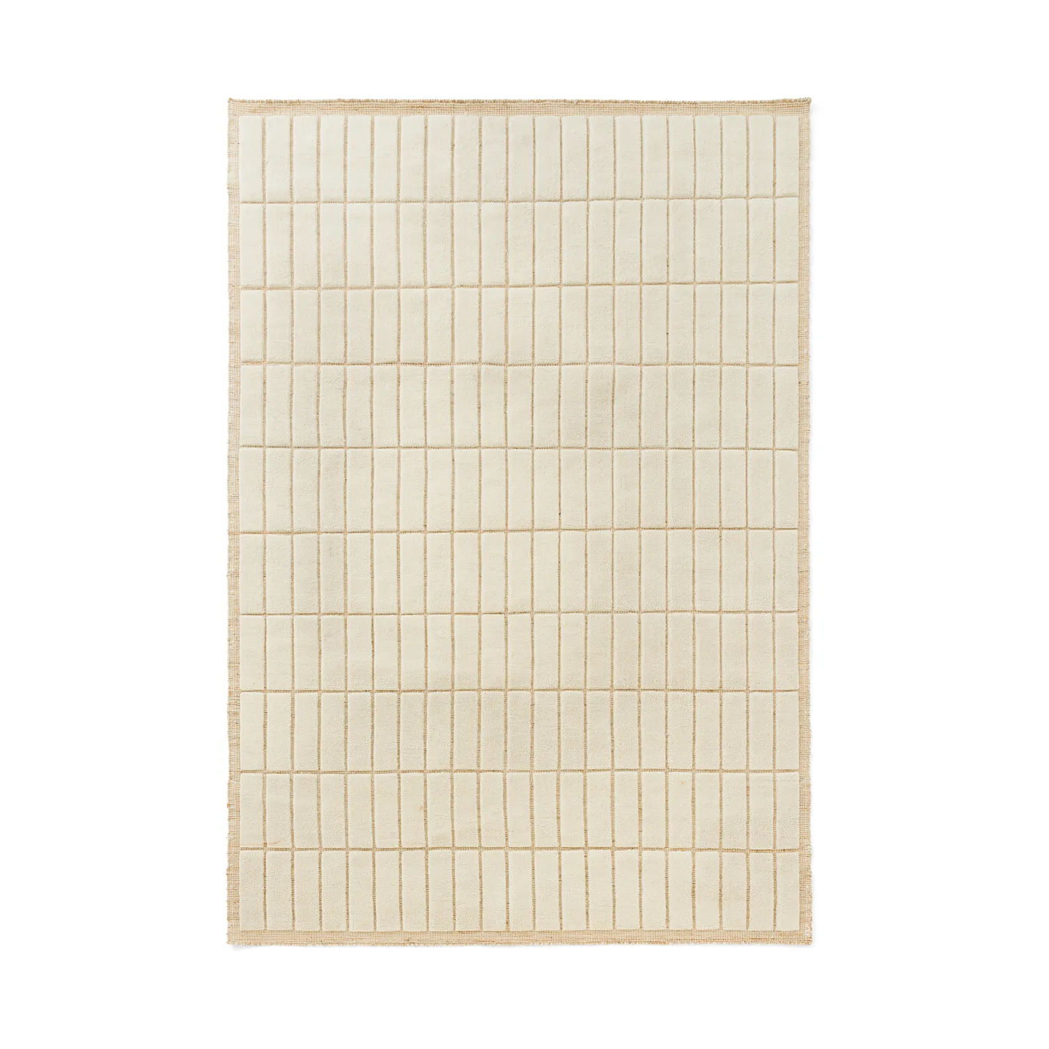 Alfombra Tile, Ivory, 200x300 cm Audo Copenhagen